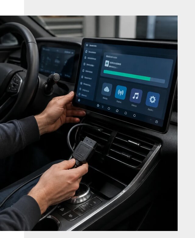 Установка приложений BYD для автомобиля под ключ в Братске
