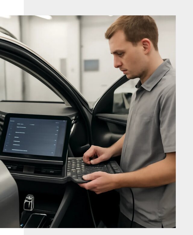 Русификация мультимедиа автомобилей Lynk Co в Братске