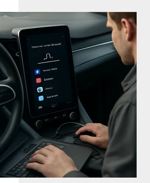 Установка приложений Lynk Co на автомобиль в Братске