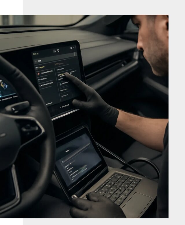 Русификация приборной панели Rising автомобиля в Братске
