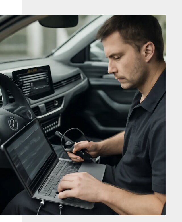 Настройка телематики автомобиля под ключ для авто в Братске