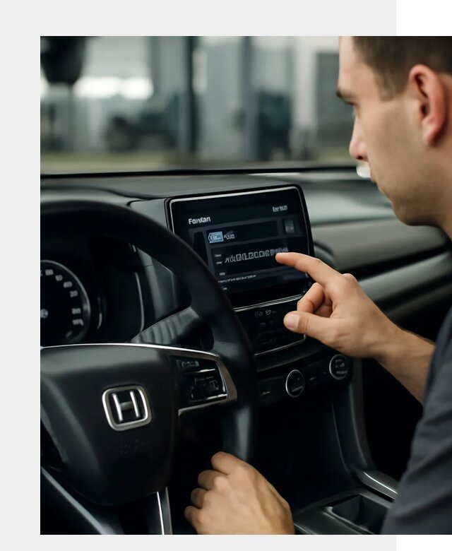 Русификация панели приборов Honda в Братске по цене 5102 ФастМобиль-Брт