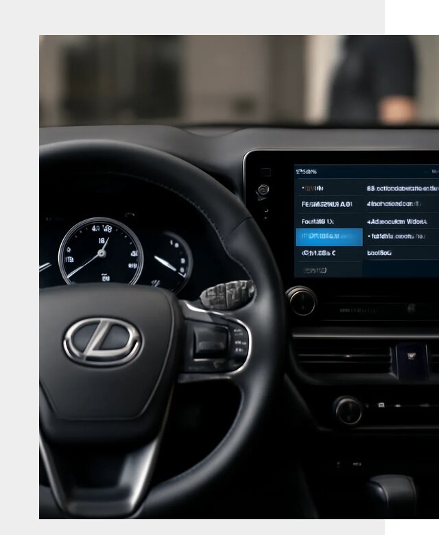 Русификация приборной панели Lexus в Братске по 5612 р. | ФастМобиль-Брт